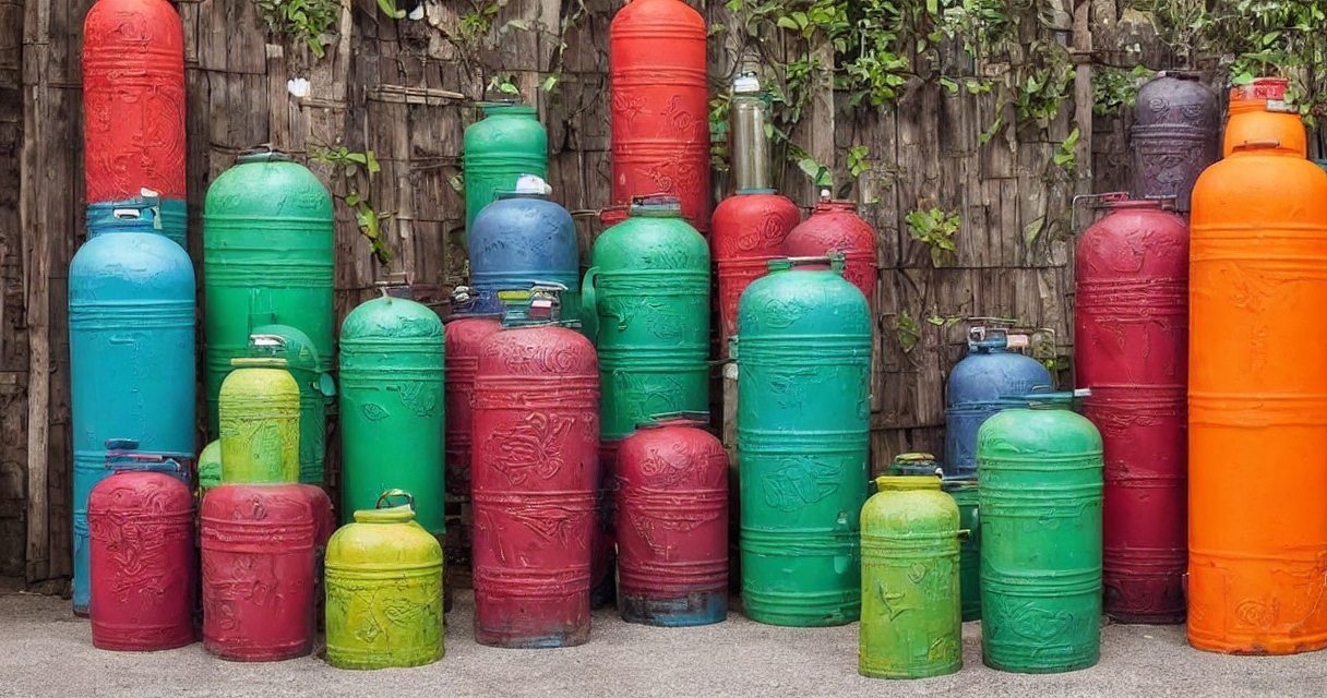 Fra kedelig gasflaske til flot designelement: 8 inspirerende gasflaskeskjulere
